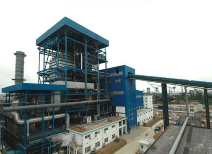 Biomassan ja MSW-voimalaitoksen kattila