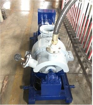 50kW tiivistyvä pieni höyryturbiini ja generaattoriyksikkö